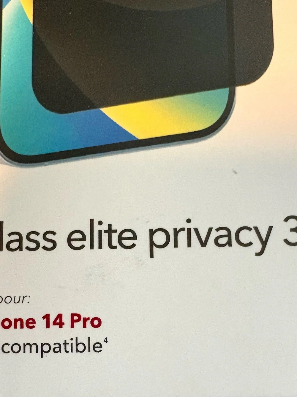 NEW ZAGG InvisibleShield Glass Elite Privacy 360 for Apple iPhone 14 Pro -SEALED